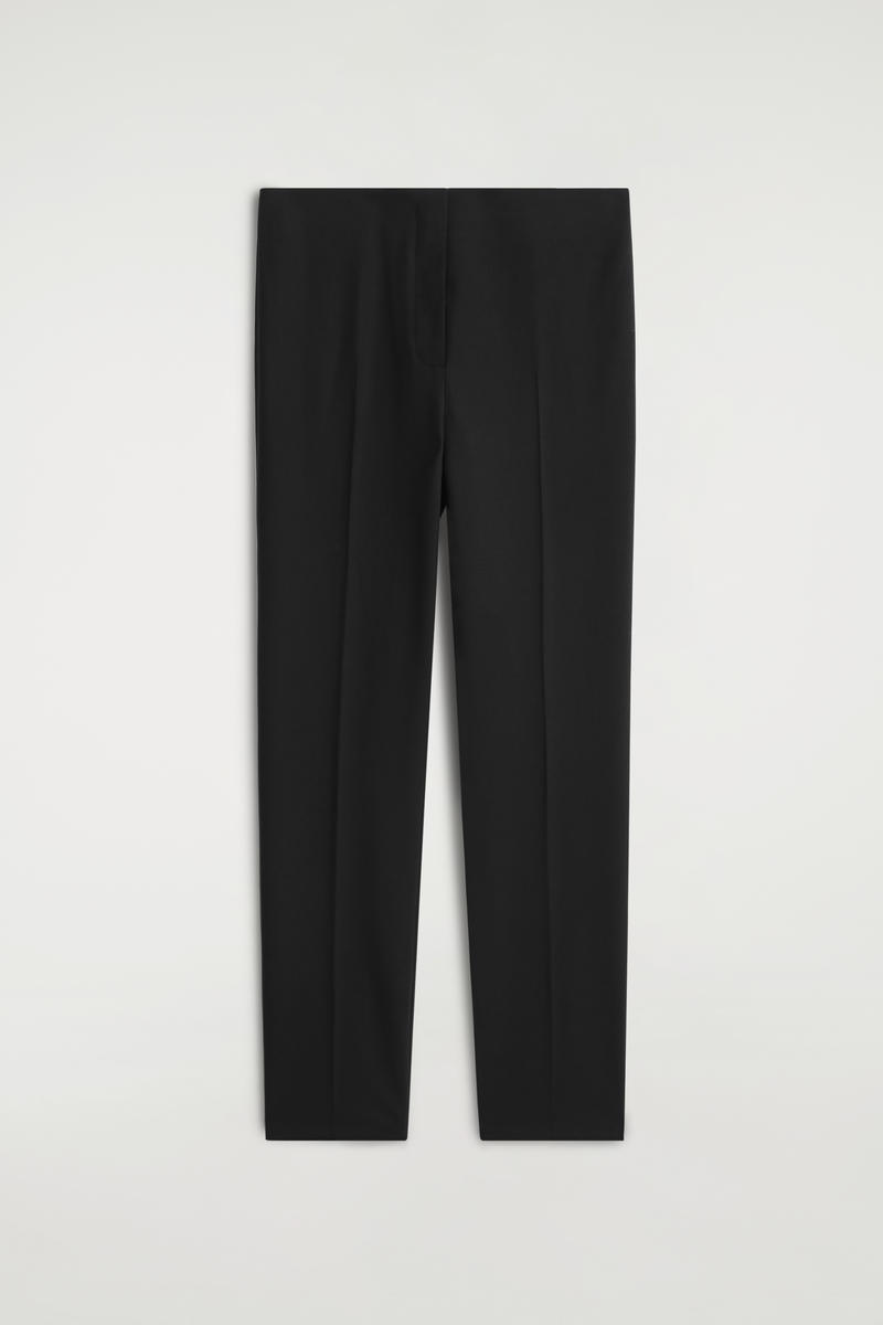 Slim Wool-Blend Pants