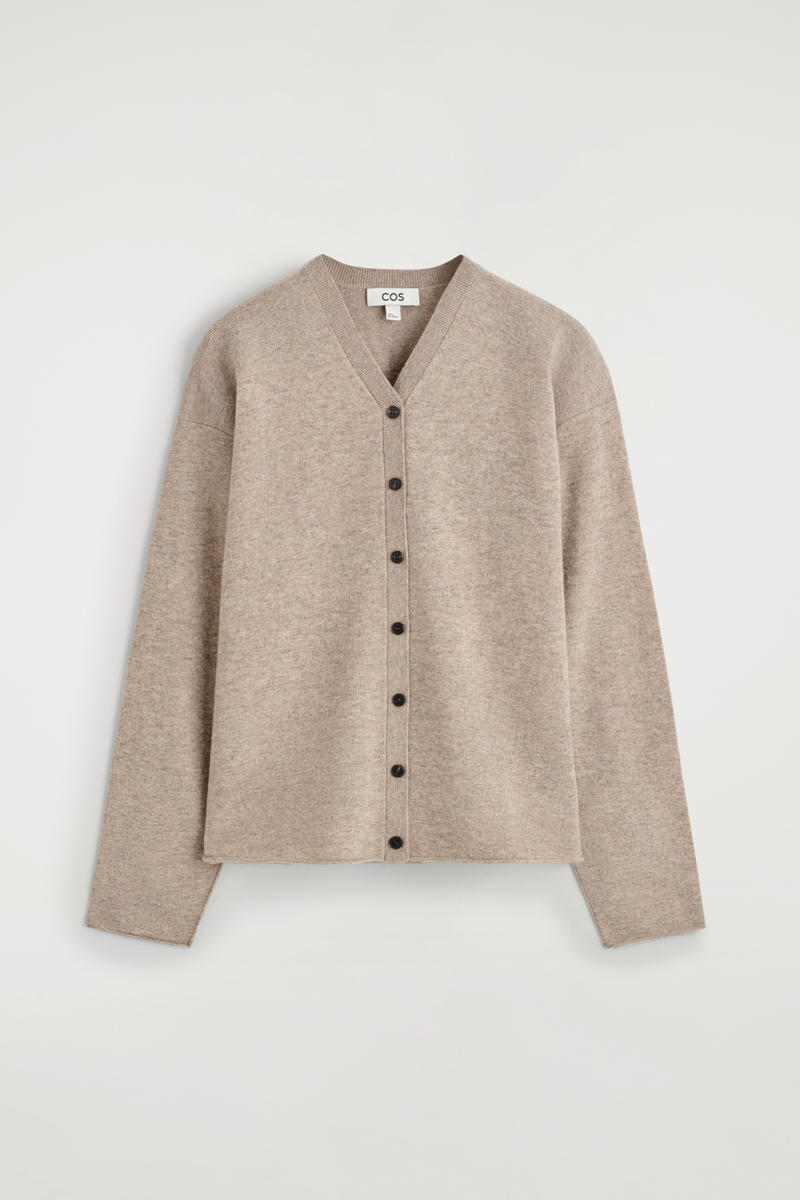 Merinio Wool V-Neck Cardigan