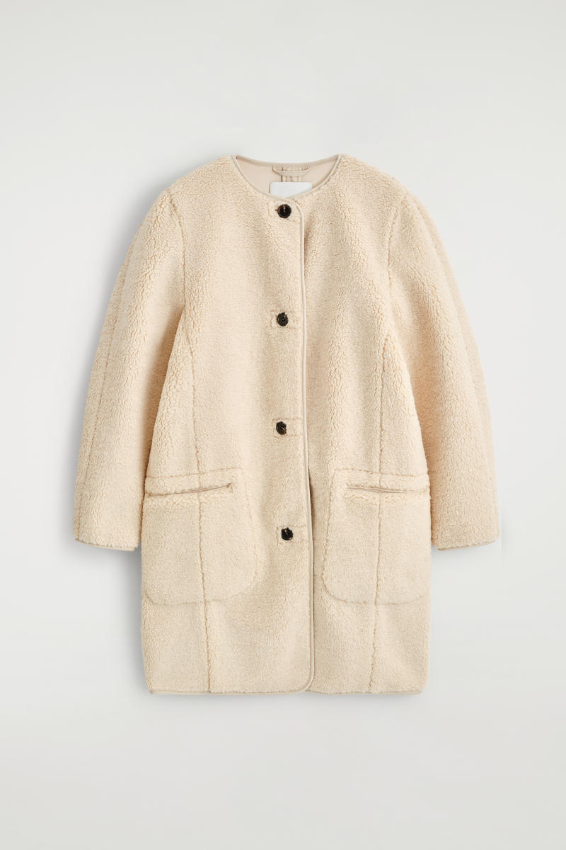 Longline Teddy Jacket