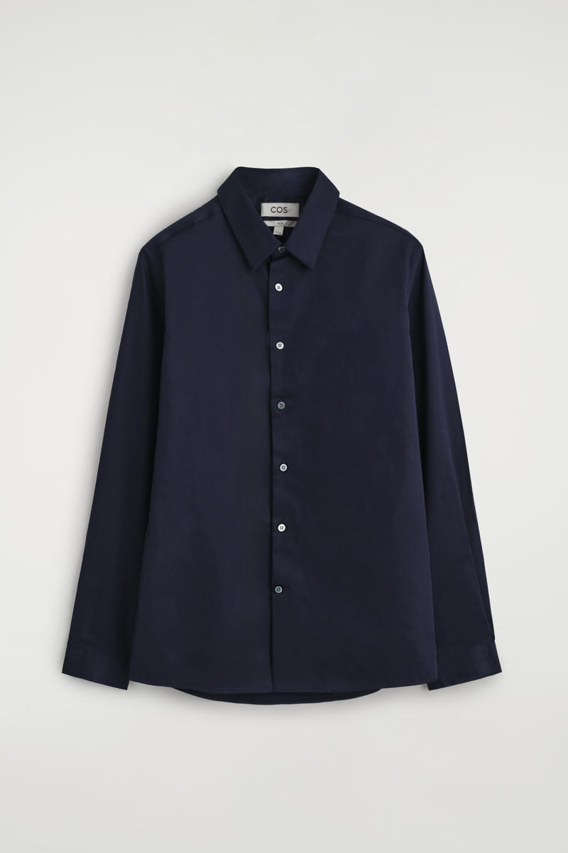 Slim Tailored Poplin Shirt