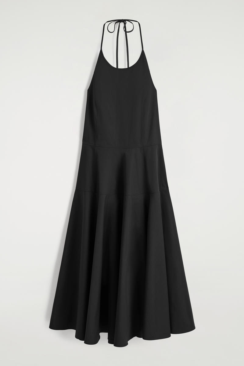 Pima Cotton Halterneck Dress