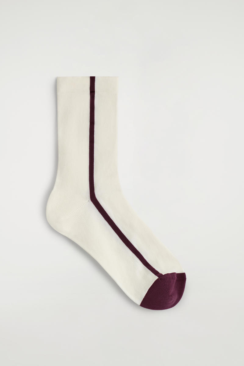 Striped Cotton Socks