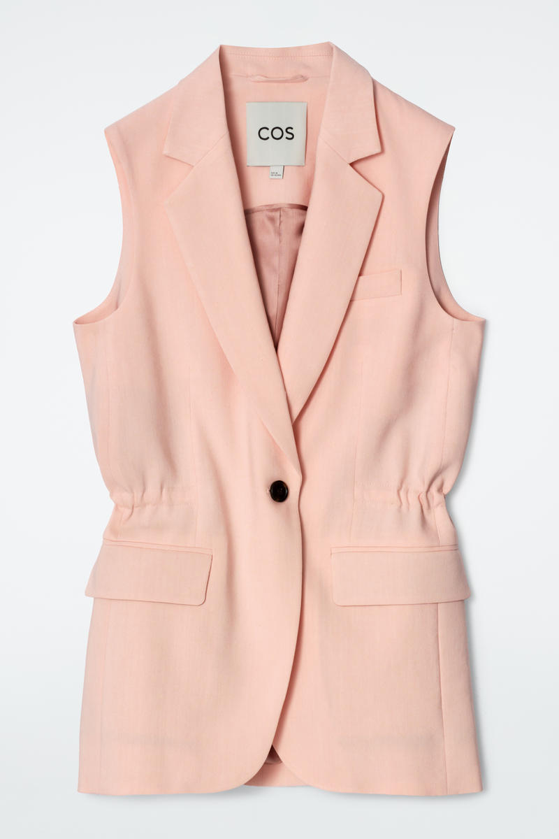 Slim Linen Vest