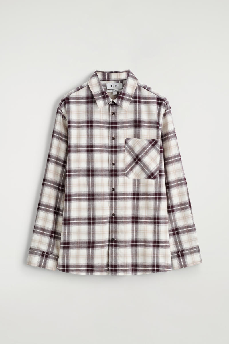 Checked Pima Cotton Shirt by COS