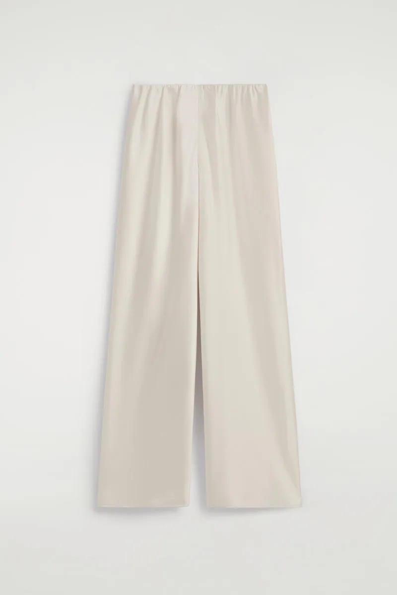 Satin Wide-Leg Pants by COS