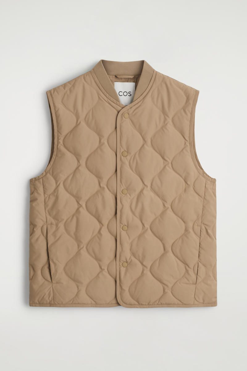 Quilted Down Vest