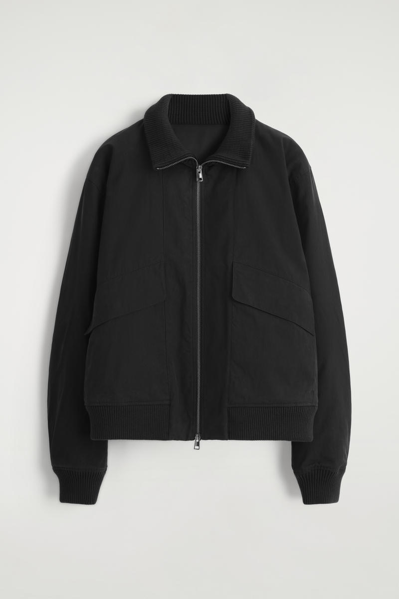 Padded Cotton Flight Jacket