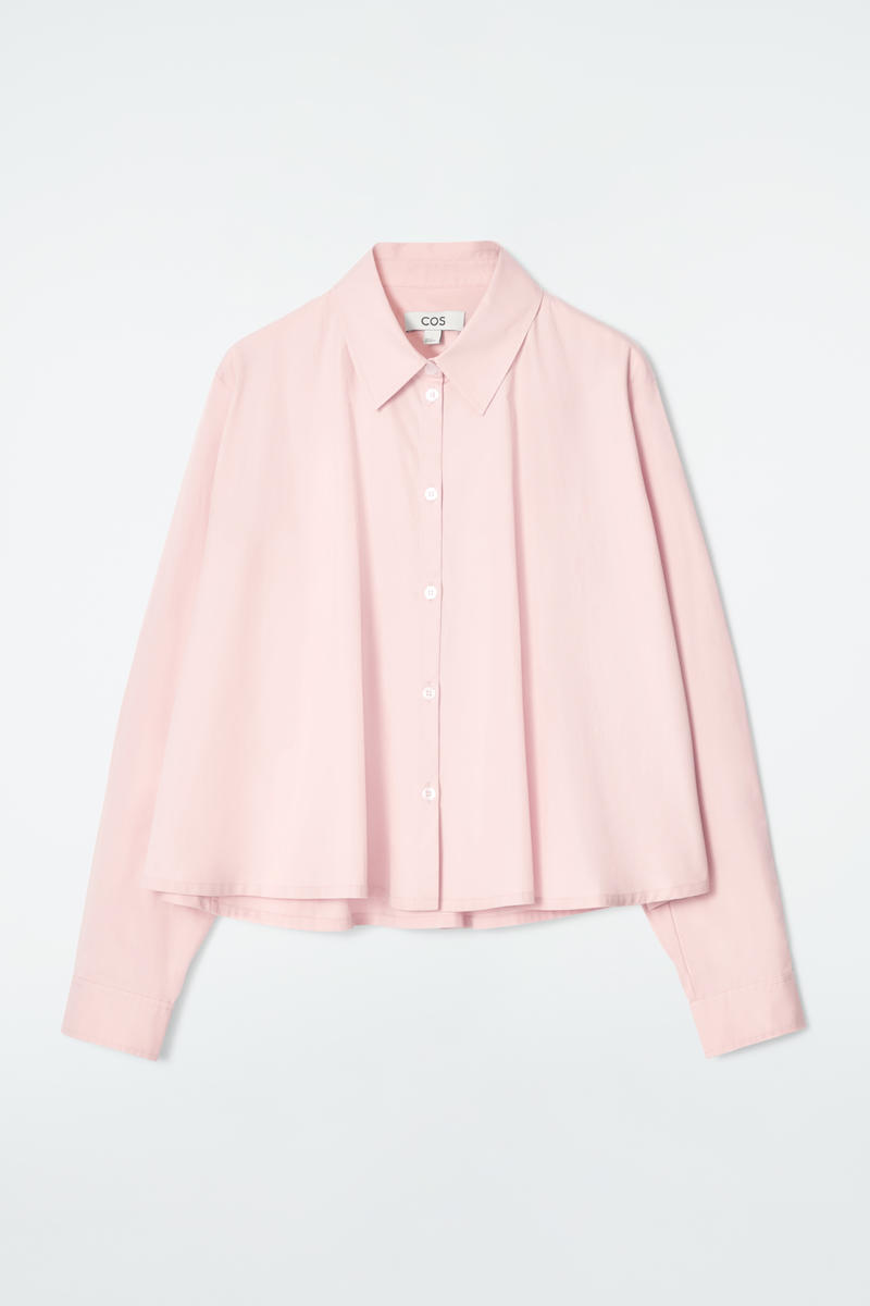 Relaxed Flared Cotton Shirt