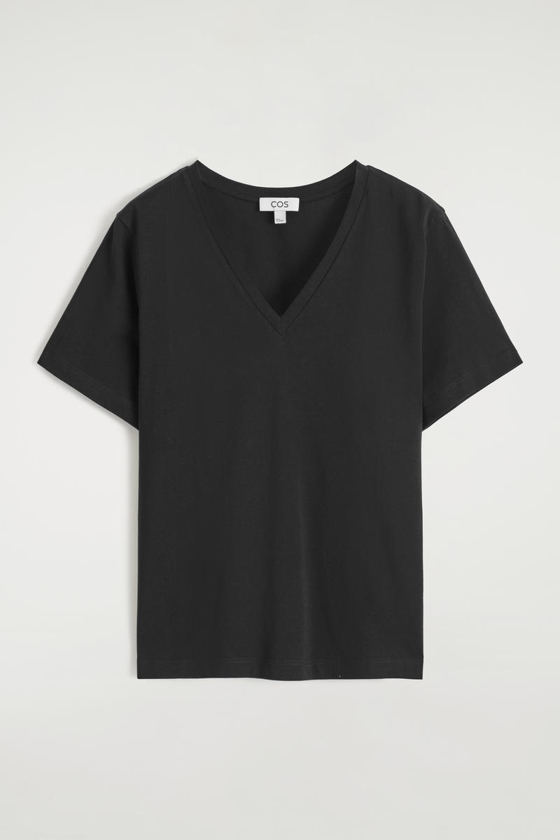 V-Neck Cotton T-Shirt