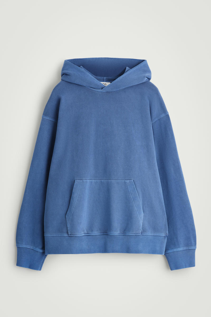 Washed Cotton-Jersey Hoodie by COS