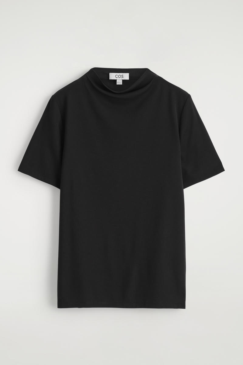Cropped Jersey T-Shirt