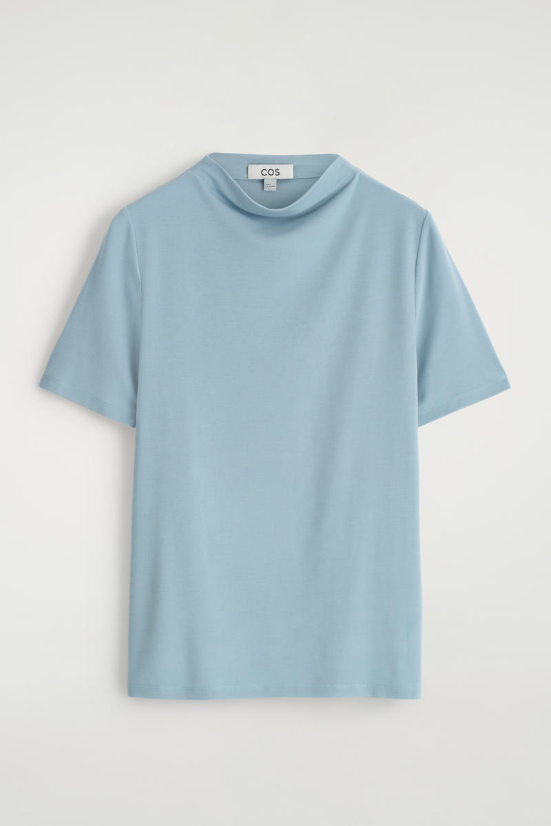 Cropped Jersey T-Shirt