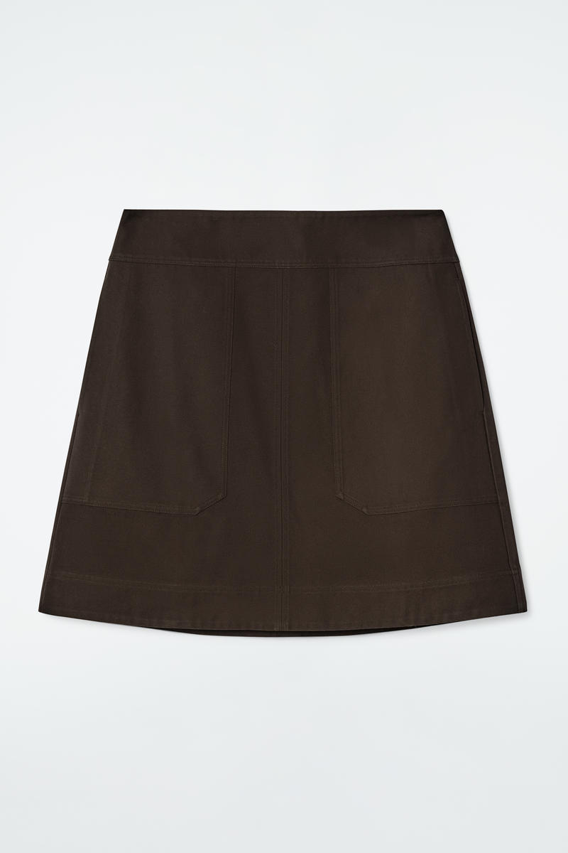 Cotton Mini Skirt