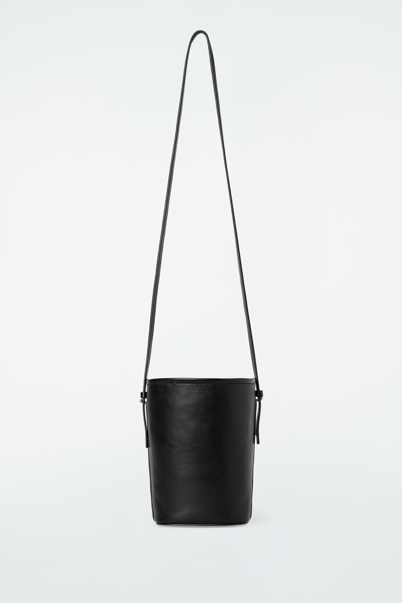 Mini Bucket Bag - Leather
