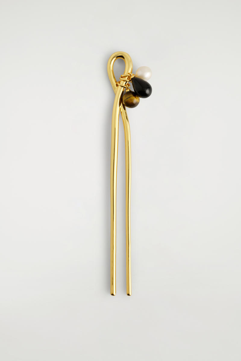 Charm-Detail Hair Pin by COS