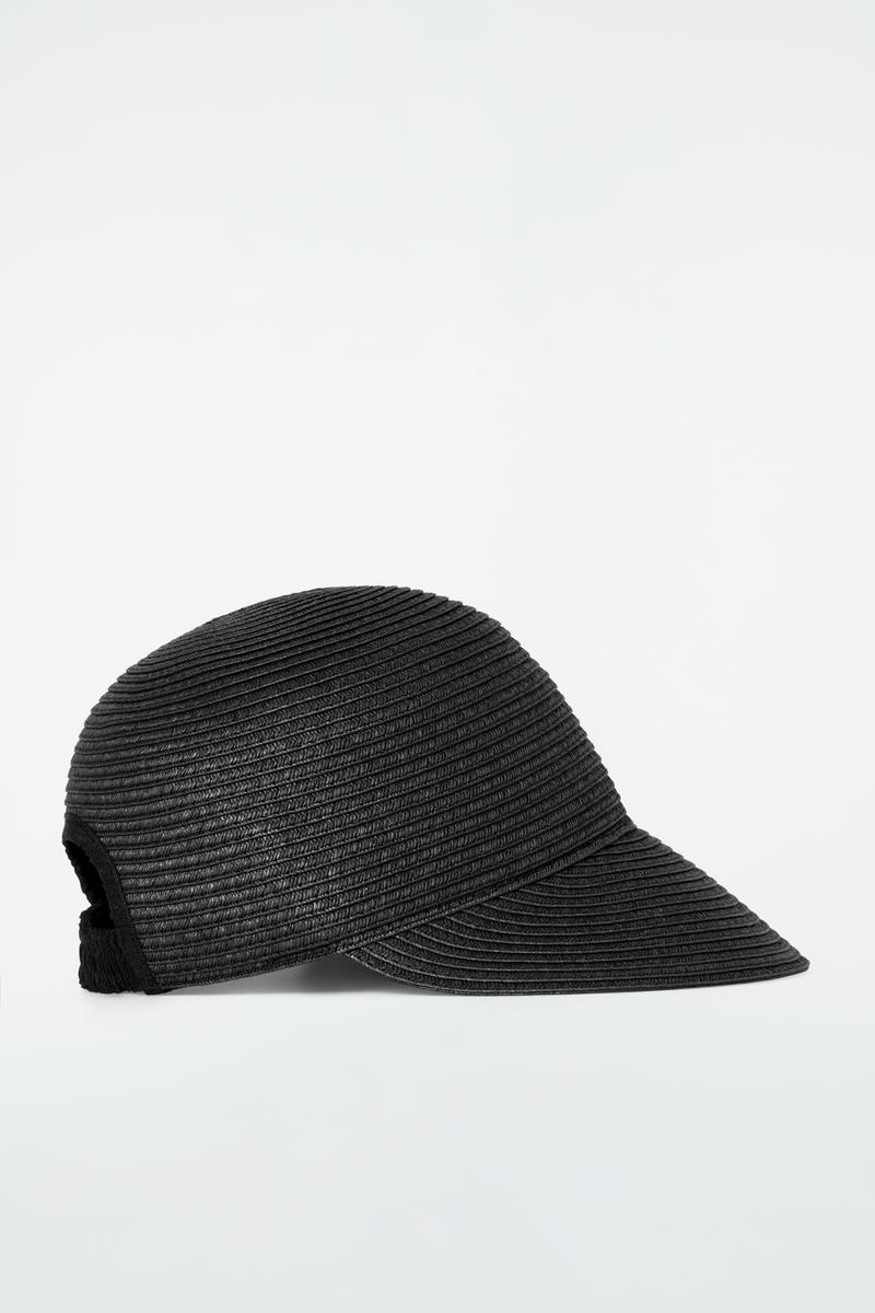 Woven Straw Baseball Cap