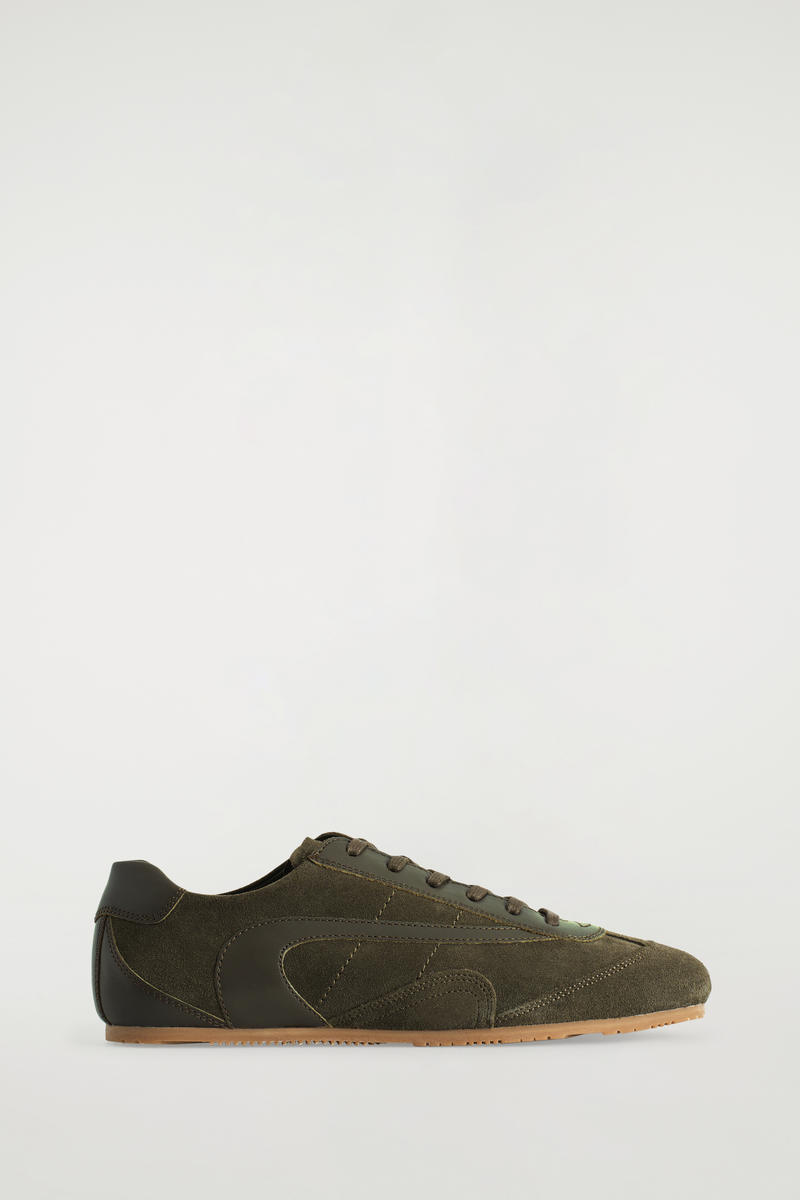Minimal Leather Sneakers