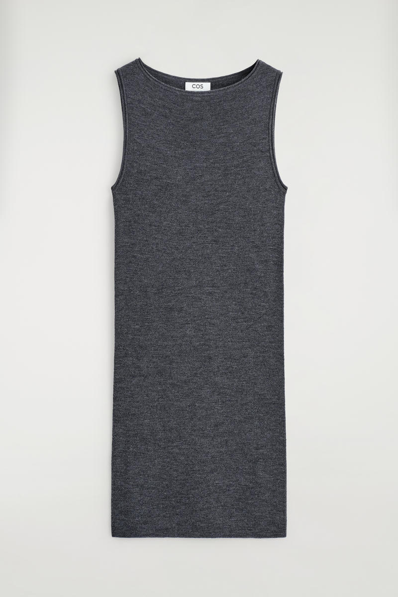 Merino Wool Mini Dress
