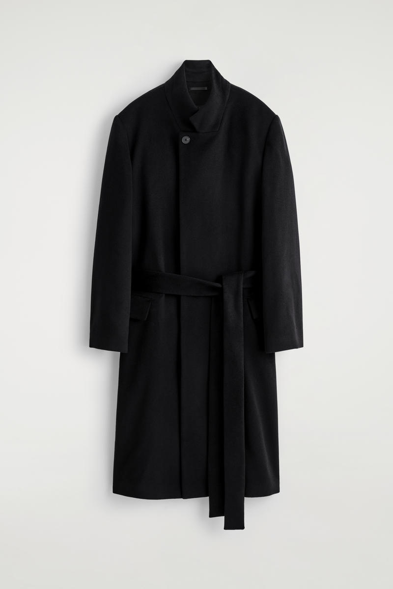 Tailored Wool Long Coat