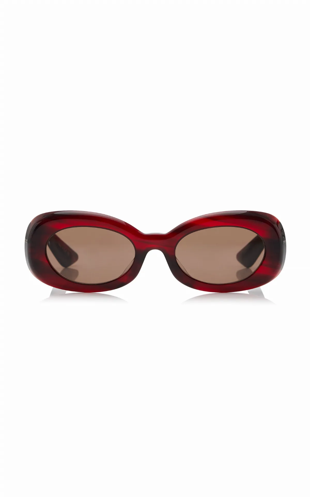 x Oliver Peoples 1992C Acetate Round-Frame Acetate Sunglasses