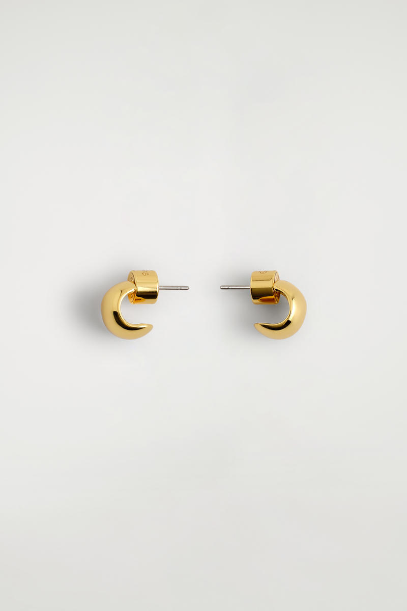 Mini Half-Hoop Earrings