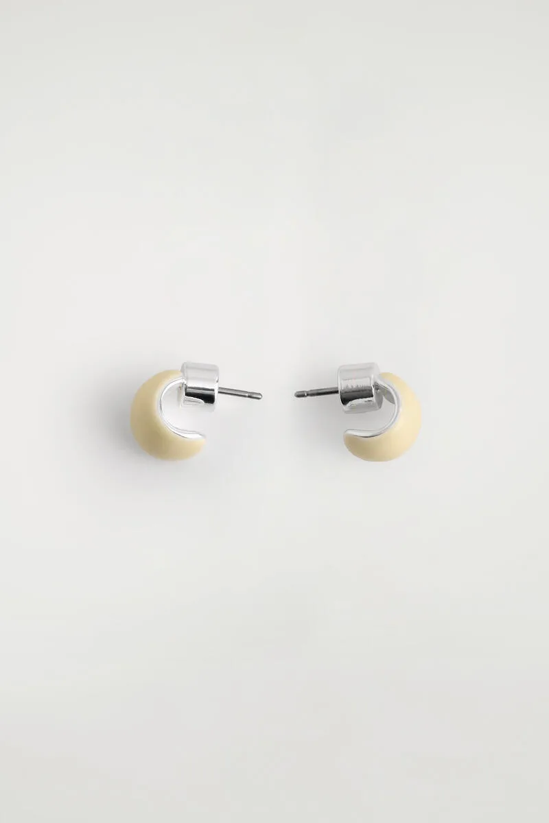 Mini Half-Hoop Earrings