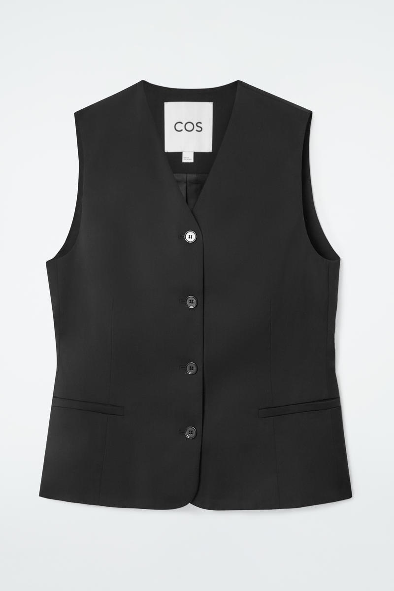 Tailored Wool Vest