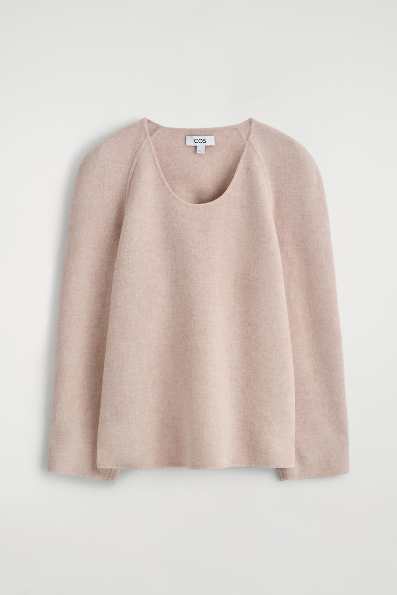 Double-Faced Wool Top by COS