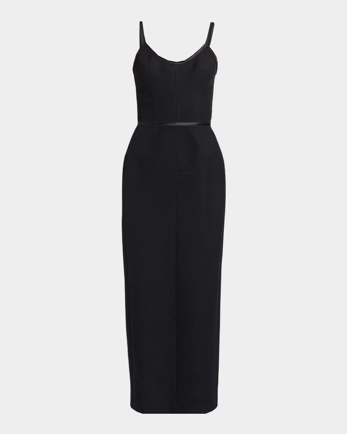 Corset Sleeveless Maxi Dress