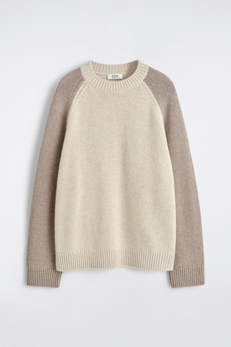 Colour-Block Cashmere Sweater