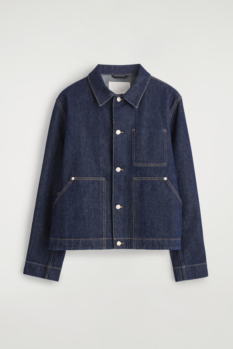 Rinsed-Denim Jacket