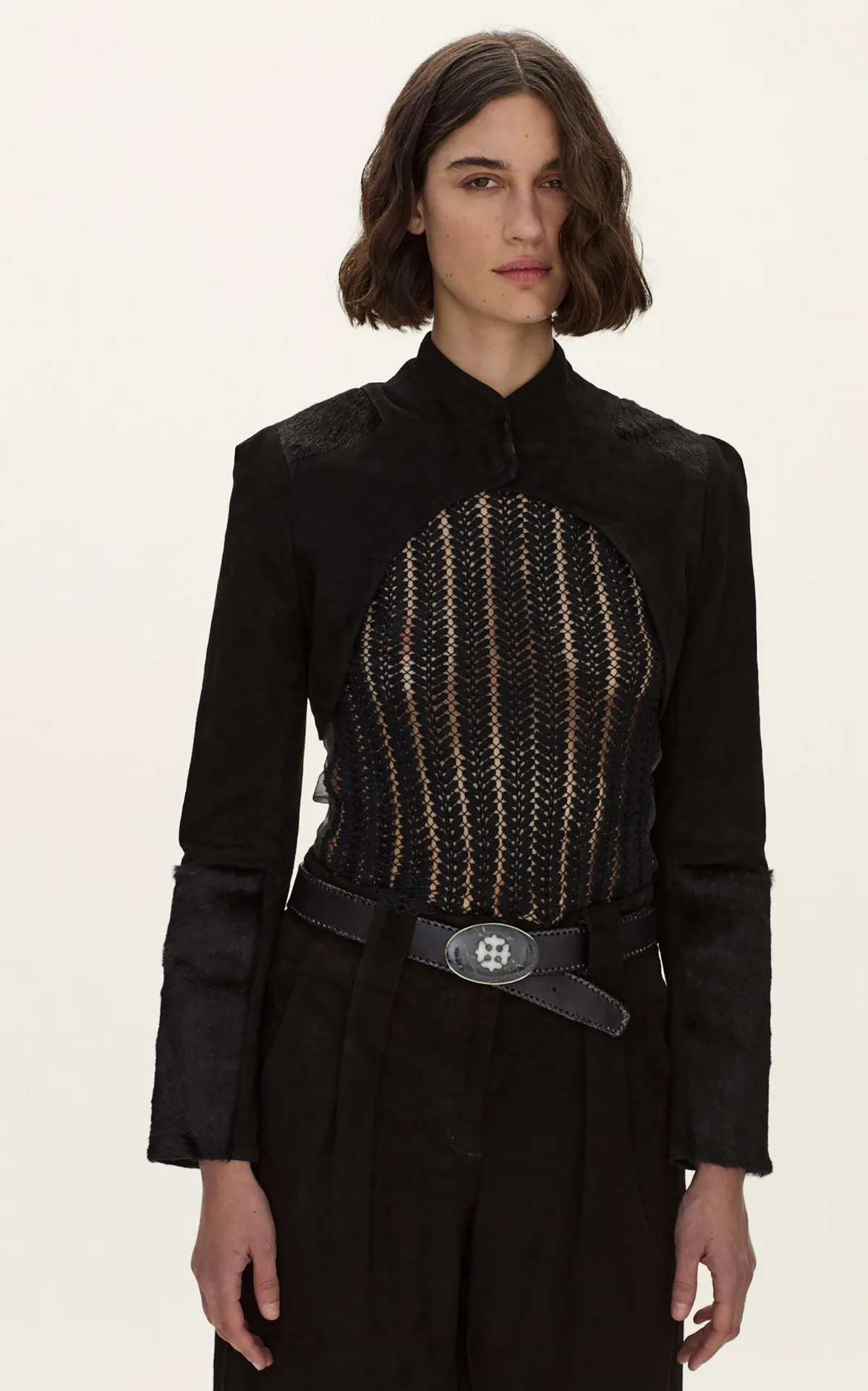 Aime Leather Sleeves by Curatoria