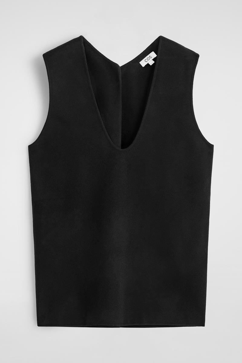Double-Faced Wool Tank by COS
