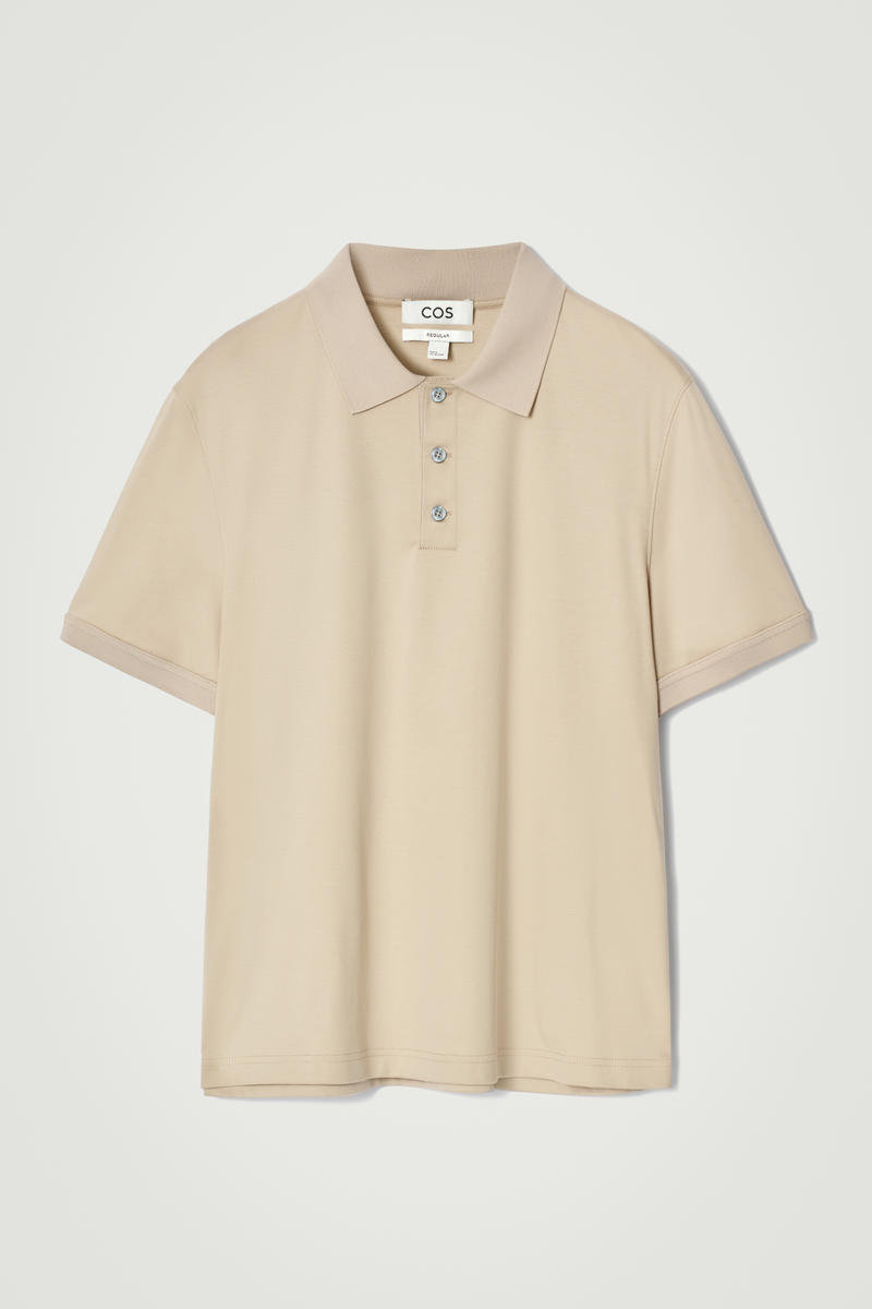 Regular-Fit Mercerized-Cotton Polo Shirt