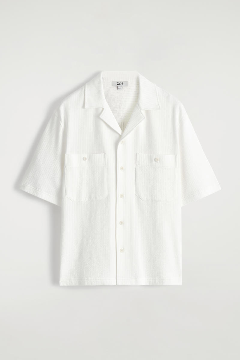 Cotton-Seersucker Resort Shirt