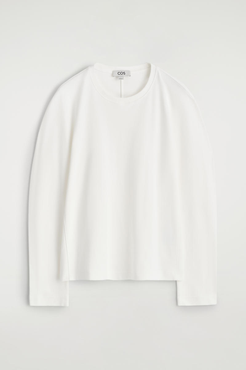 Rounded Jersey Top