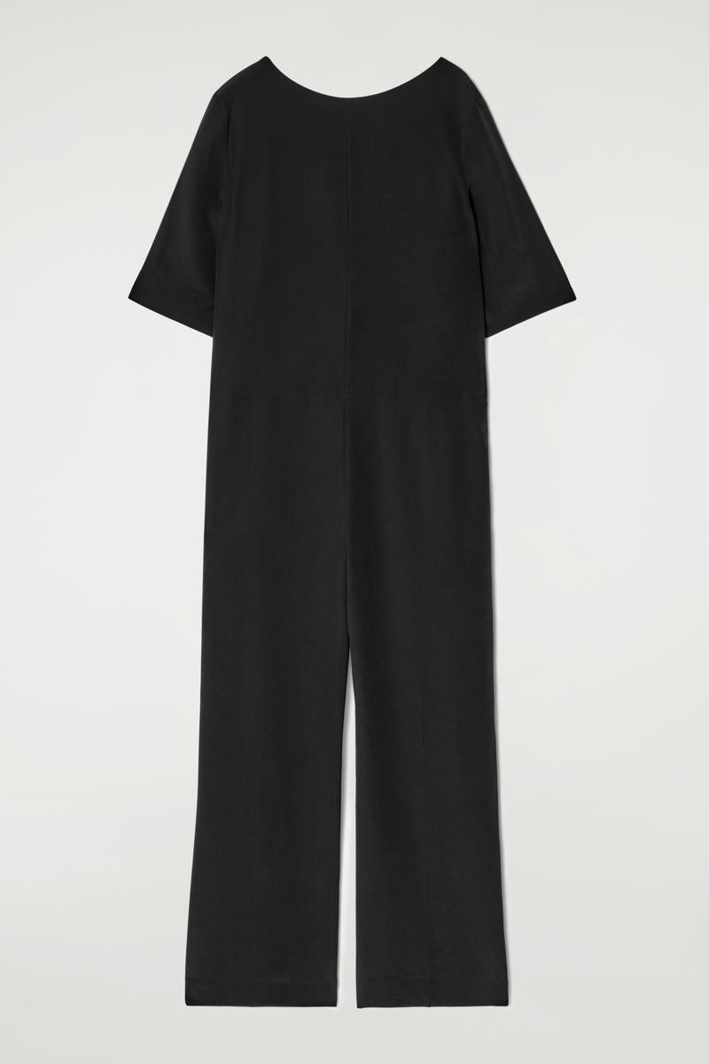 Silk-Crepe Jumpsuit by COS