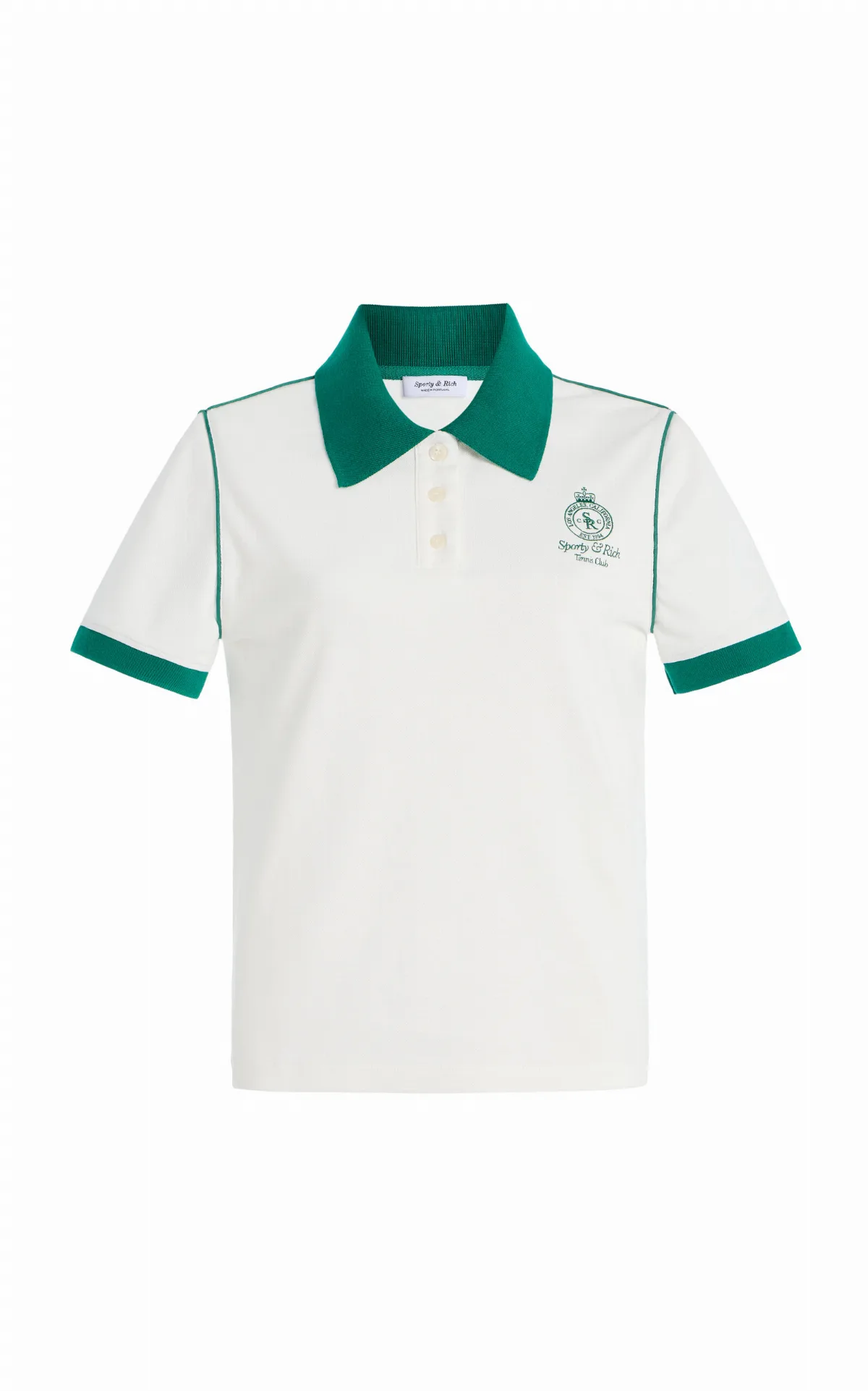 Crown 70s Cotton-Pique Polo Shirt