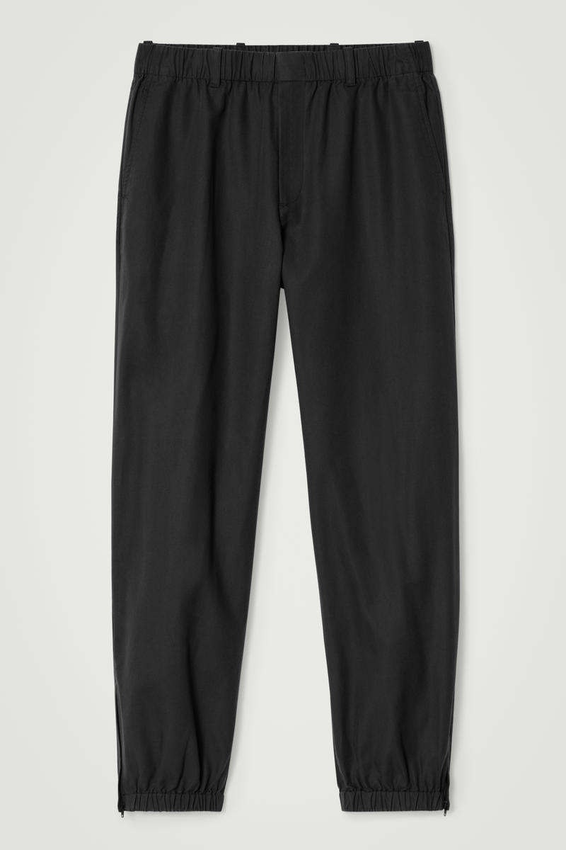 Elasticated Tapered Pants