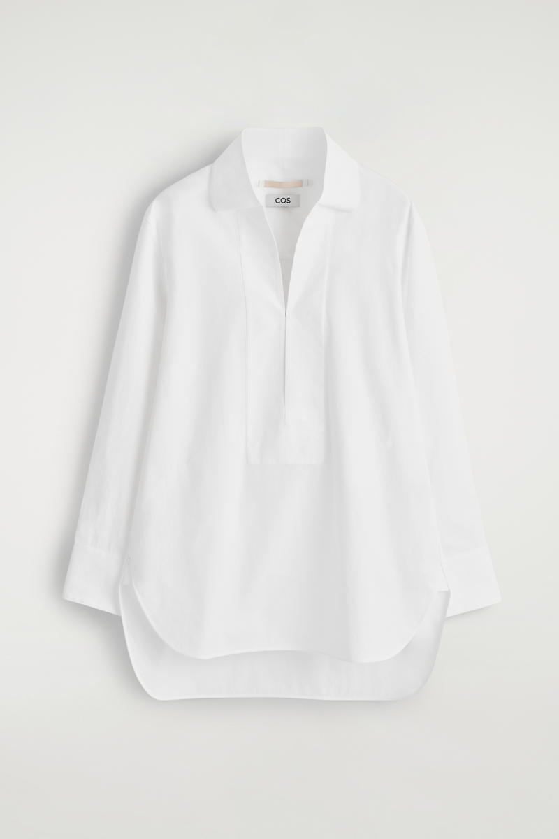 Exaggerated Cotton Shirt