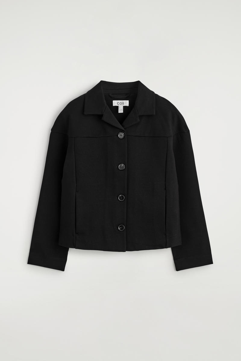 Boxy Jersey Jacket