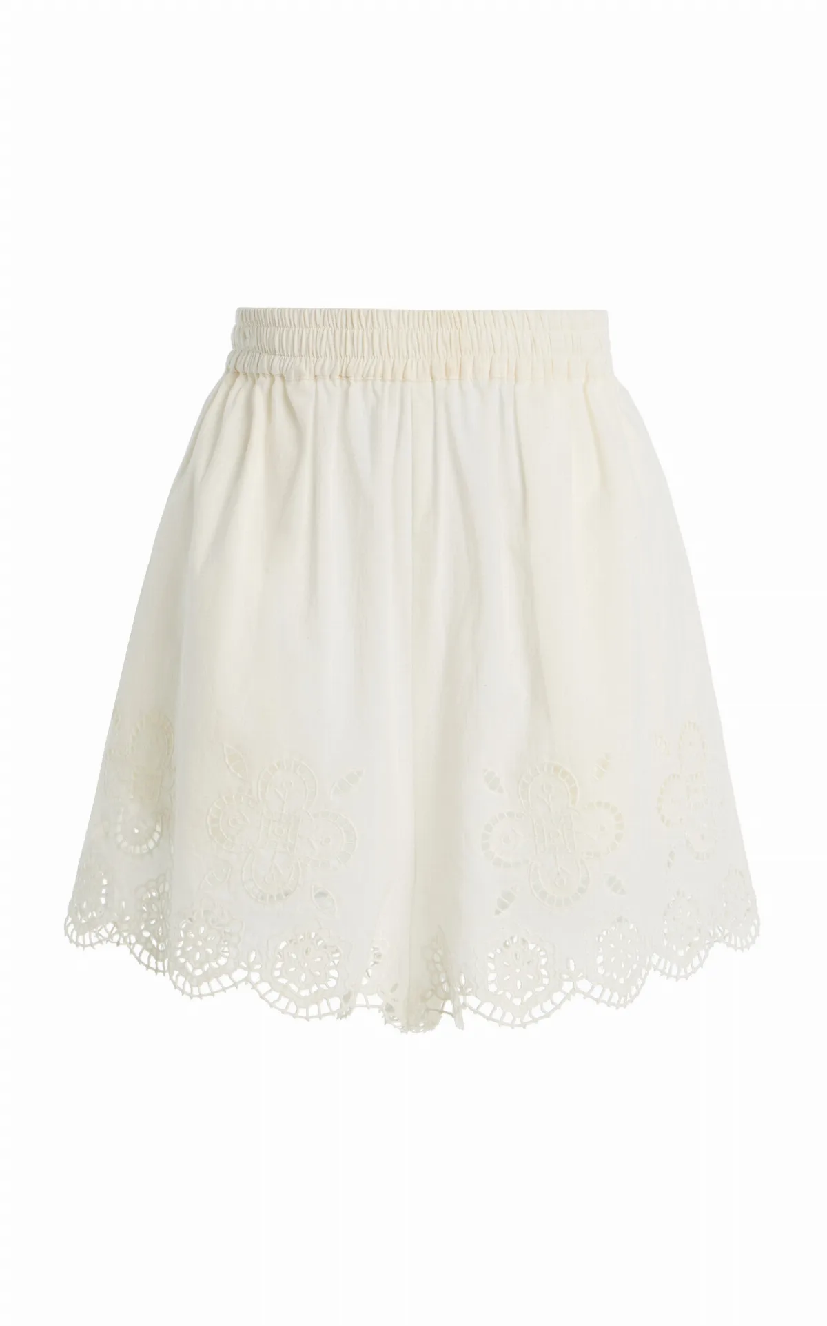 Babette Eyelet Cotton Shorts