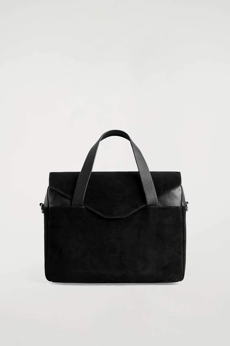 Minimal Briefcase - Suede by COS