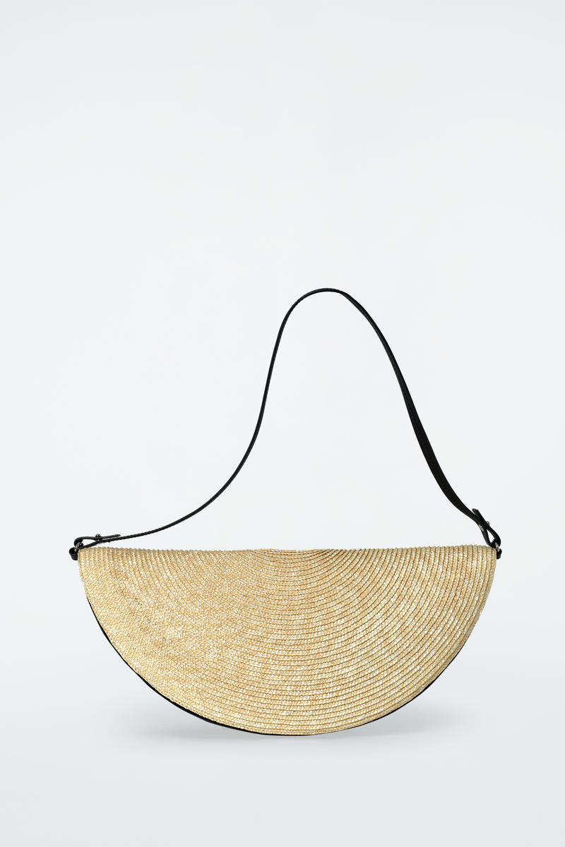 Soleil Clutch Bag - Straw