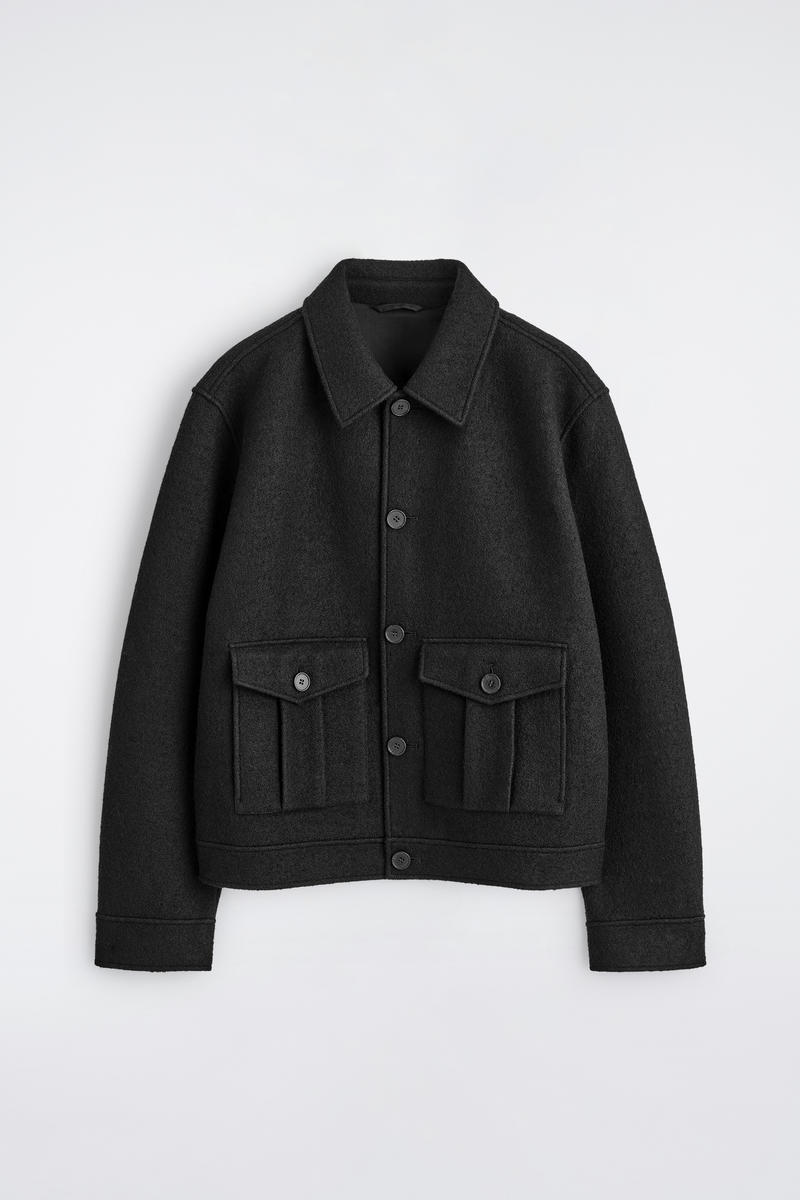 Boiled-Wool Jacket