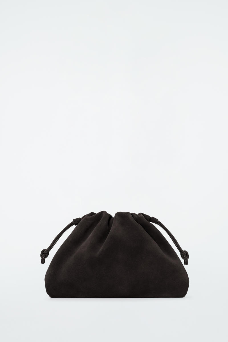 Cavatelli Mini Clutch Bag - Suede
