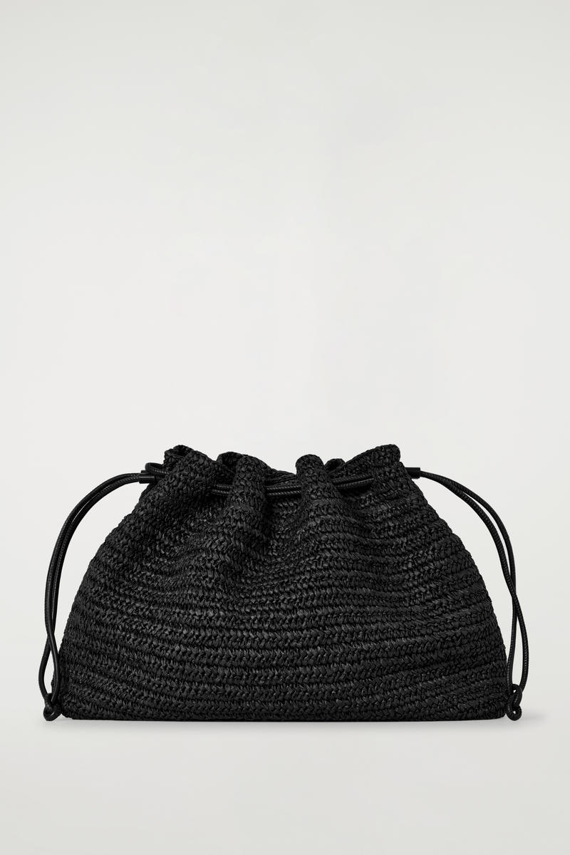 Cavatelli Clutch Bag - Straw