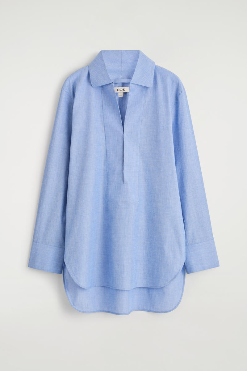 Longline Cotton Shirt