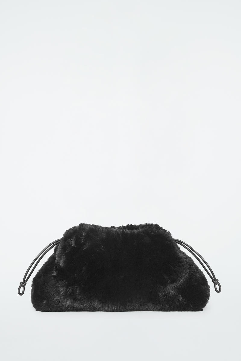 Cavatelli Clutch Bag - Faux Fur