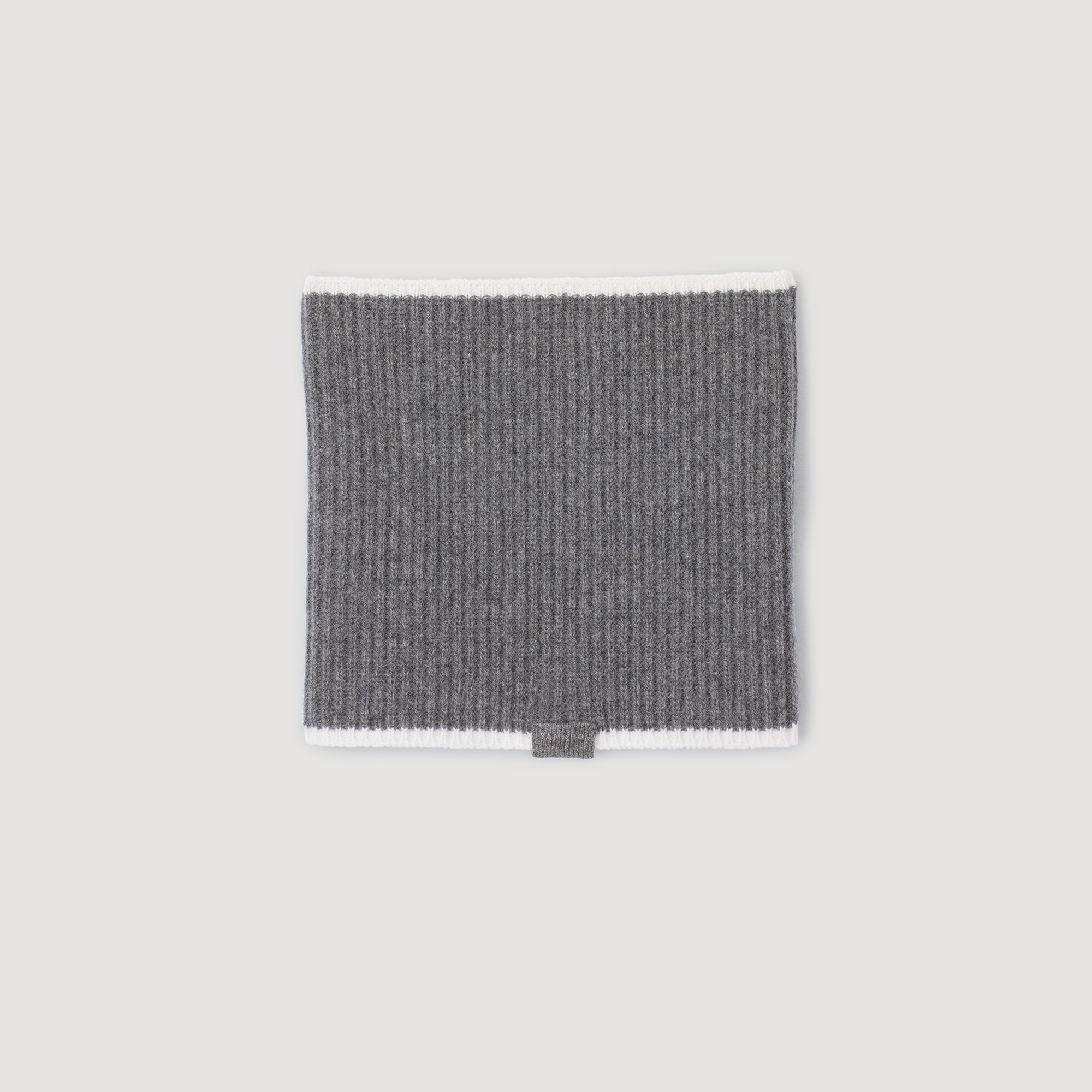 Ribbed knit neck warmer by Sandro